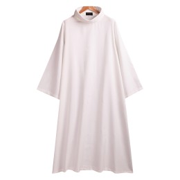 Tailor-made etiquette supplies clothing large white linen custom-made long lapel followed by linen robes performance stage large size SKPT070 Tailor-made etiquette supplies clothing large white linen custom-made long lapel followed by linen robes performance stage large size SKPT070